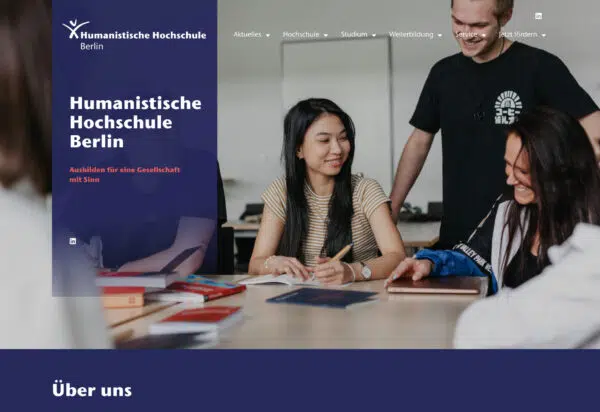 Webdesign für Hochschulen & Bildungseinrichtungen