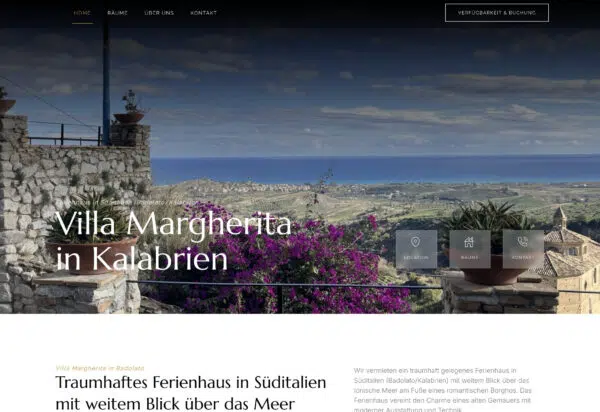 Webdesign für Ferienhäuser & Ferienwohnungen