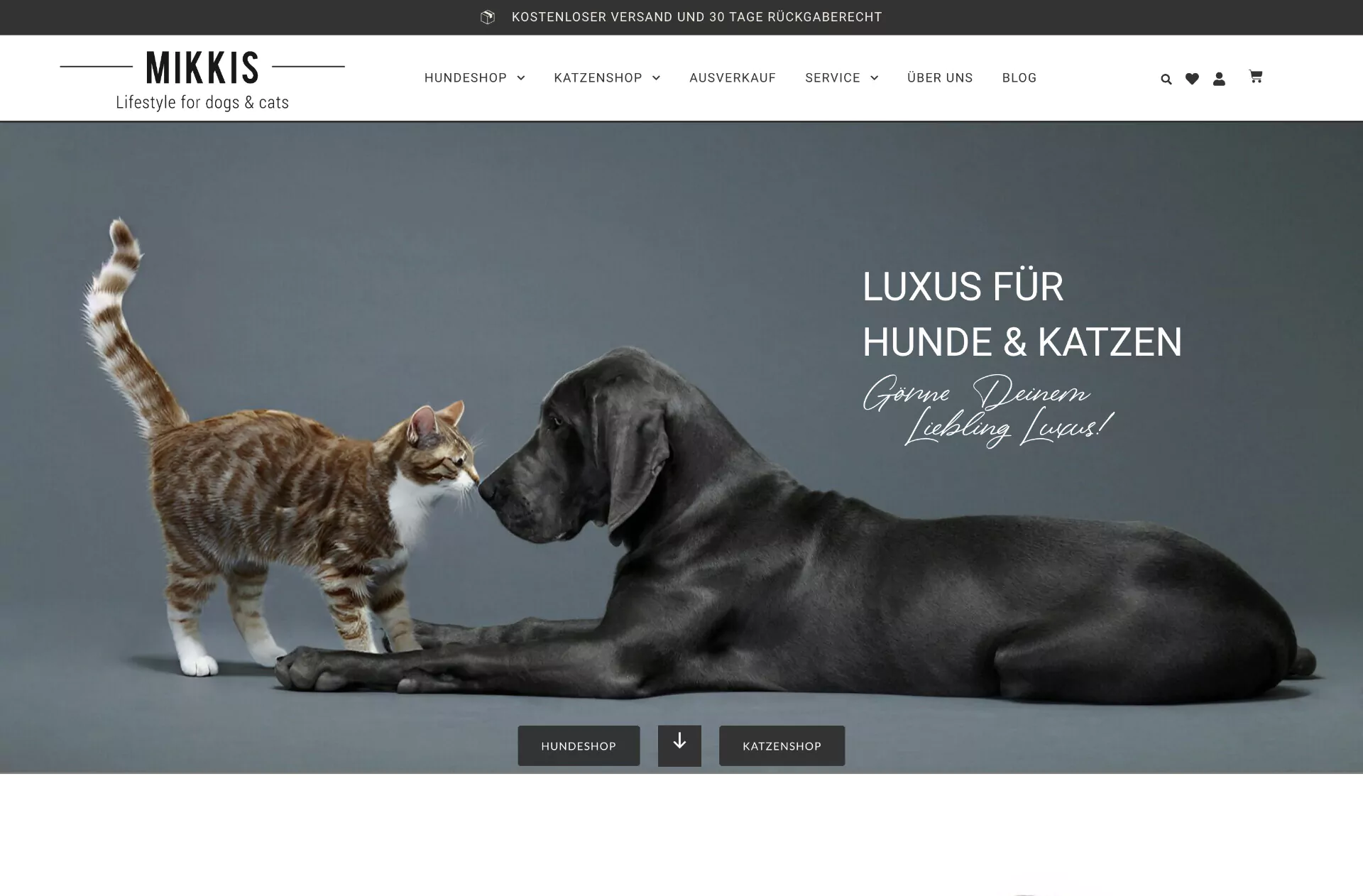 Web design for WooCommerce online shops