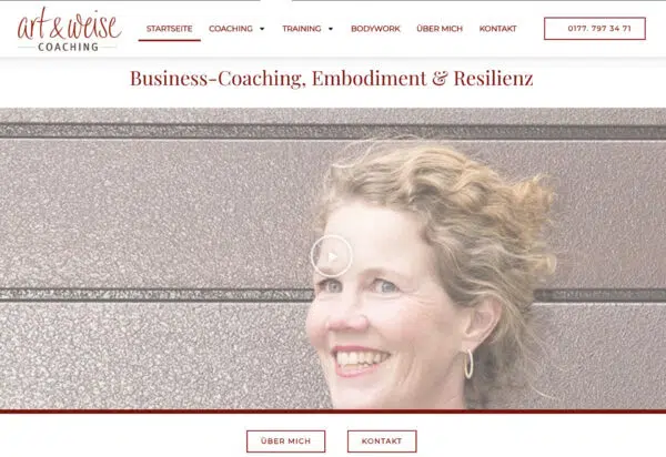 Webdesign für Coaching
