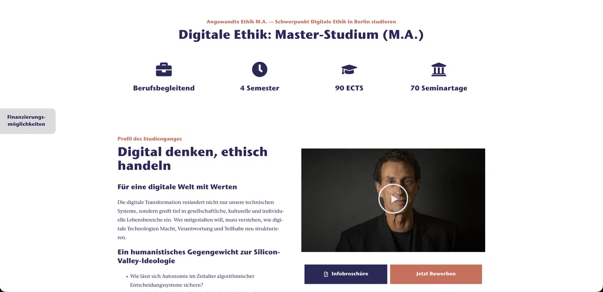 Eine durchdachte Informationsarchitektur für die Vermittlung von Inhalten im Webdesign für Hochschulen und Bildung